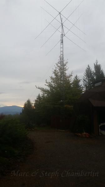 20161024_090812.jpg - The new antenna standing proud!